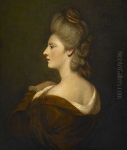 Portrait of a Woman presumed to be Mrs. James Fox by Of Sir Joshua Reynolds