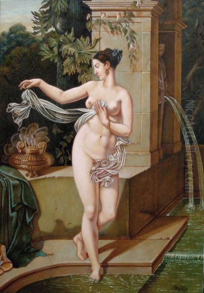 La Circassienne au Bain - view 1