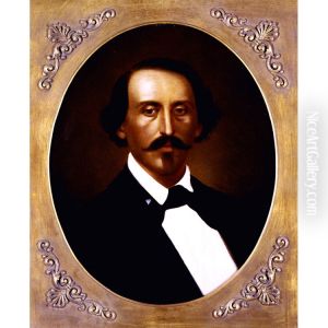Carl Wimar Self-Portrait by Karl Ferdinand Wimar