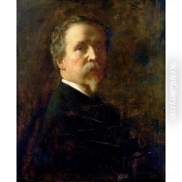Eastman Johnson Self-Portrait - view 1