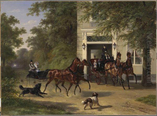 August Belmont and Isabel Perry - view 1