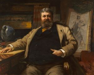 H. H. Richardson by Hubert von Herkomer