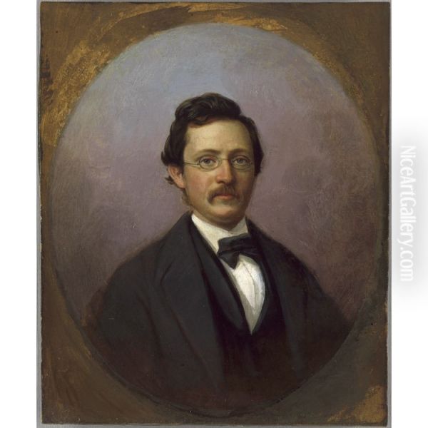 George Linen Self-portrait - view 1