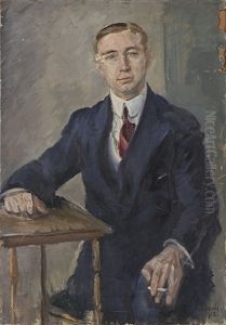 Herrenportrait Schmidt [Bildnis Rud. Johann Schmied]