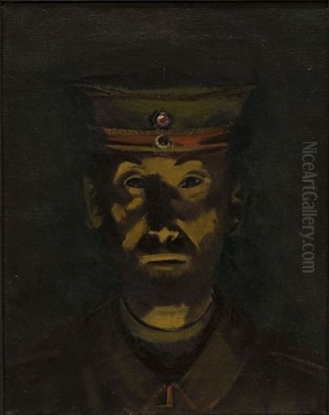 Selbstbildnis als Soldat - view 1