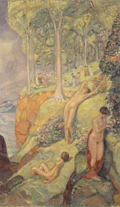 Traumland by Ludwig Von Hofmann