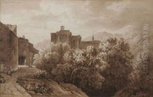 Vue De Royat by Jean-Jacques Champin