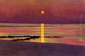 Coucher de soleil by Felix Vallotton