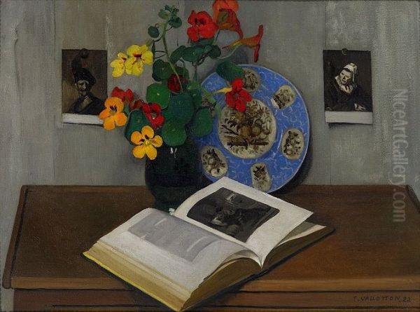 Nature morte a l'assiette bleue - view 1