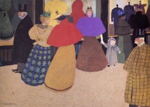 Les Passants by Felix Vallotton