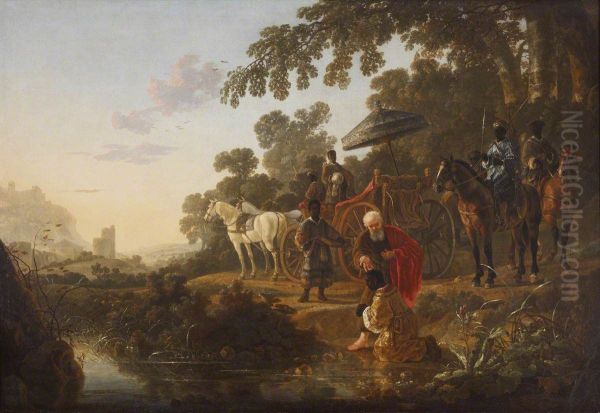Saint Philip Baptising the Ethiopian Eunuch - view 1