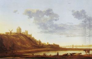 The Valkhof at Nijmegen from the East