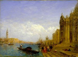 Venetian Scene by Felix Ziem