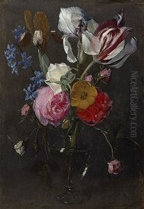 Bloemen in een vaas Bloemen in een vaas