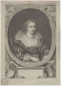 Gertrude van Veen by Lucas Vorsterman the Elder