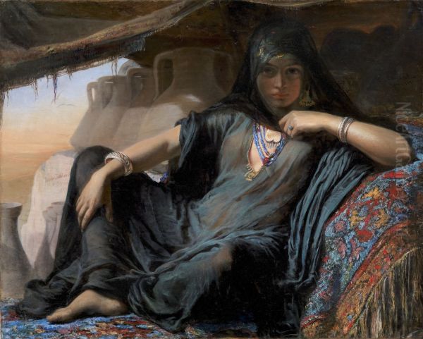 An Egyptian Pot Seller at Gizeh - view 1