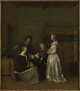 Gallant Conversation by Gerard Ter Borch