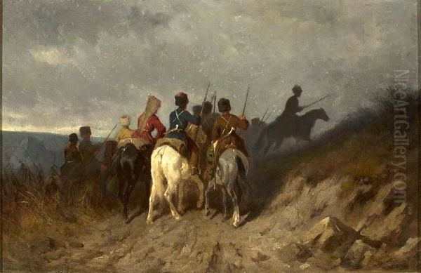 Reconnaissance by Kuban Cossacks - view 1