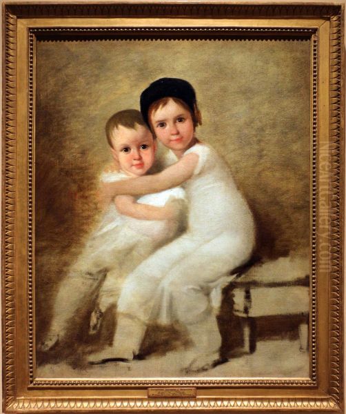 Portrait of Domingos and Mariana Benedita Vitoria de Sequeira - view 1