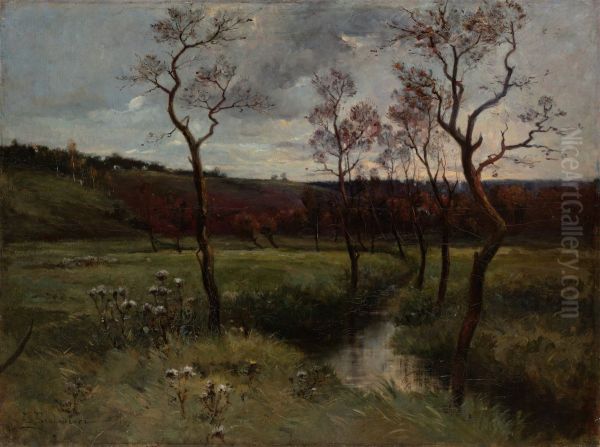 A Quiet Valley at Roztoky - view 1