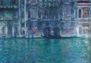 Palazzo Da Mula Morosini by Claude Oscar Monet