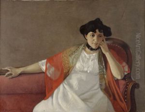 Portrait of Gabrielle Vallotton by Felix Vallotton