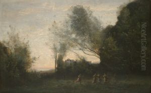 The Dance of the Nymphs by Jean-Baptiste Camille Corot