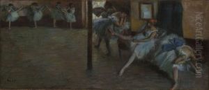 The Ballet Rehearsal by Edgar Degas