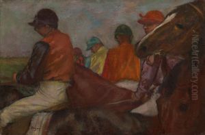The Jockey by Edgar Degas