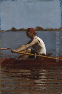 John Biglin in a Single Scull