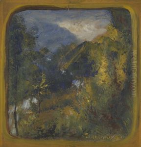 Mountain Landscape by Louis Eilshemius