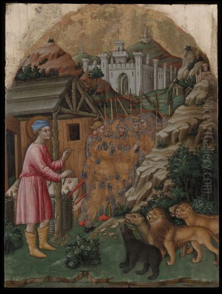 The Flight of the Soldiers Sent to Capture Saint Mamas - view 1