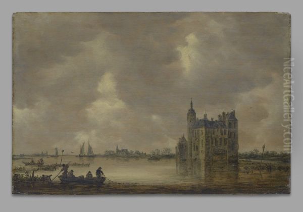 A Castle by a River - view 1