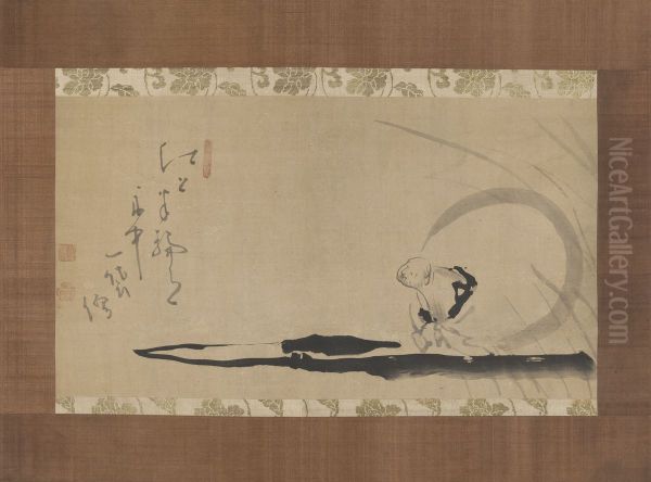 Hotei in a Boat - view 1