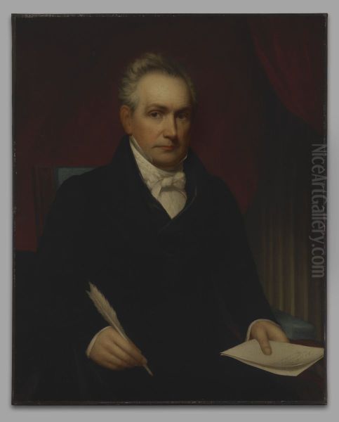The Honorable Roger Minnot Sherman (1773-1844), B. A. 1792, M. A. 1795, LL.D. 1829, (copy after his earlier portrait of 1840) - view 1