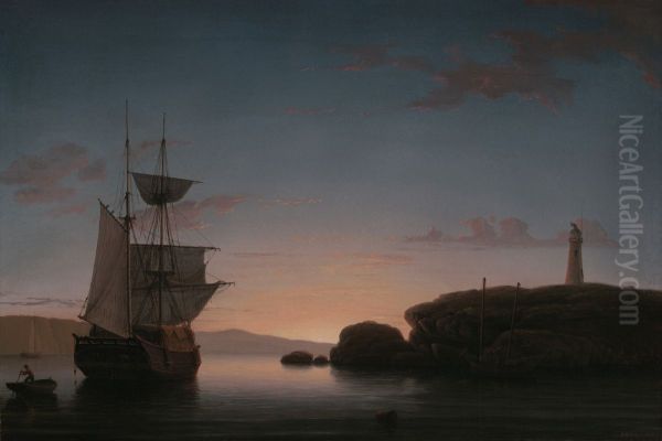 Lighthouse at Camden, Maine - view 1