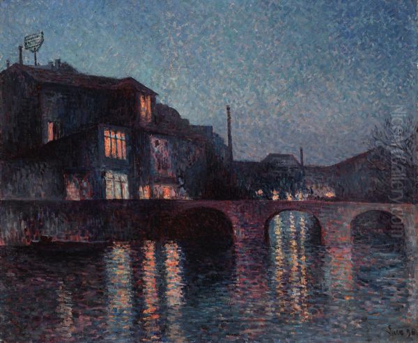 The River Sambre in Charleroi - view 1