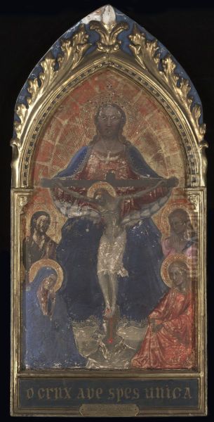 Holy Trinity with the Virgin and Saints Mary Magdalen, John the Baptist, and John the Evangelist - view 1