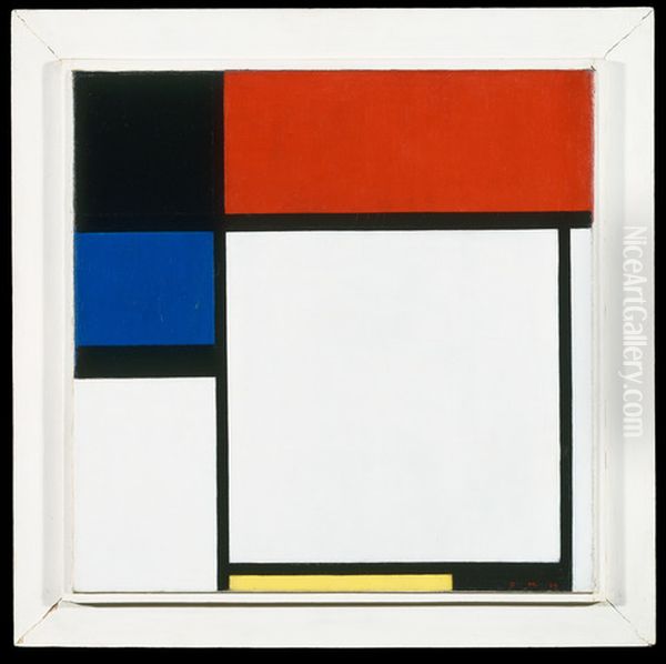 Fox Trot B, with Black, Red, Blue, and Yellow - view 1