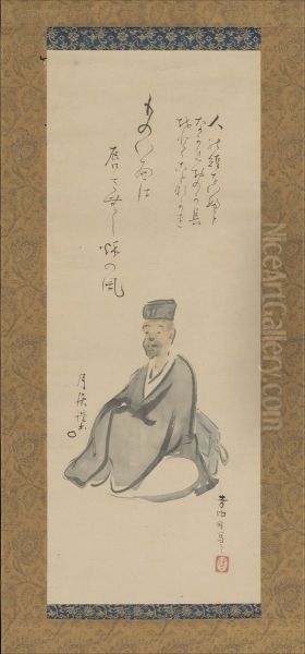 Portrait of Matsuo Basho - view 1