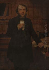 Henry Stevens (1819-1886), B.A. 1843, M.A. 1846 by William Page