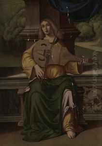 Saint Cecilia by Marco Palmezzano