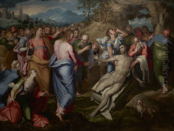 The Resurrection of Lazarus - view 1