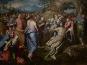 The Resurrection of Lazarus by Marco Pino