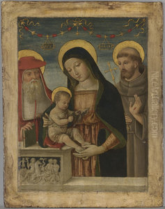 Virgin and Child with Saints Jerome and Francis of Assisi Virgin and Child with Saints Jerome and Francis of Assisi