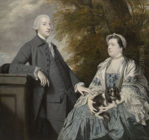 Portrait of Mr. and Mrs. Godfrey Wentworth by Of Sir Joshua Reynolds