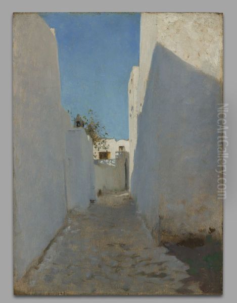 A Moroccan Street Scene - view 1