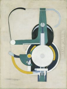 Painting (formerly Machine) by Morton Livingston Schamberg