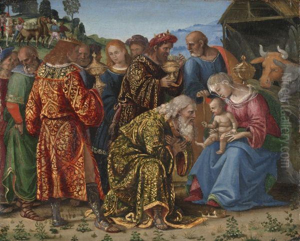 Adoration of the Magi - view 1