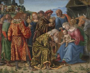 Adoration of the Magi by Luca Signorelli